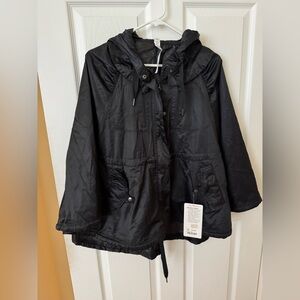 Lululemon Wanderful Capelet, poncho, Silver, S/M, Small/Medium